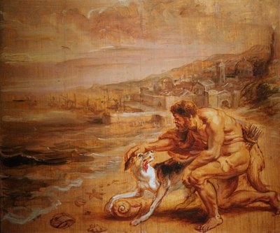 The Discovery of Purple by Peter Paul Rubens